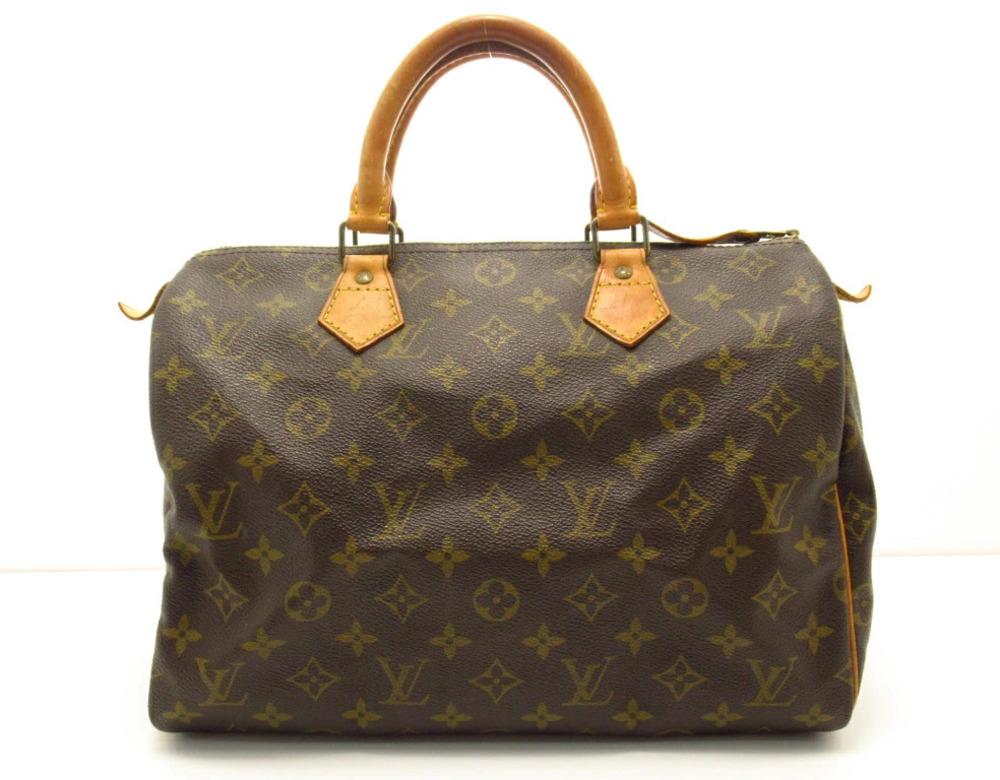 Louis Vuitton Speedy Monogram Leather Brown